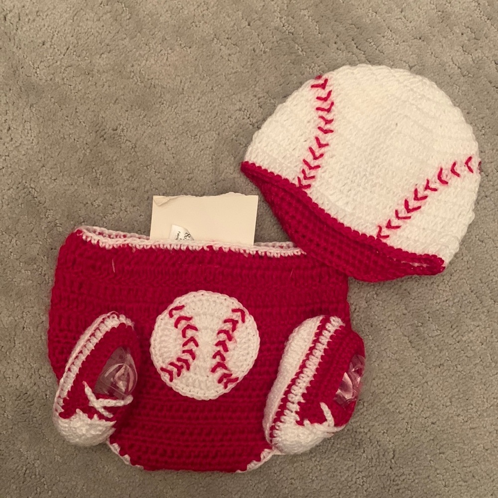 Newborn Baseball Photo Outfit